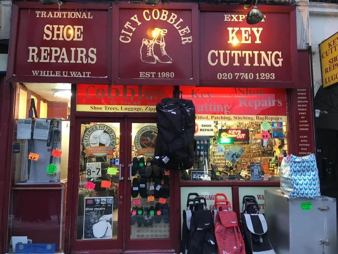 City Cobbler workshop